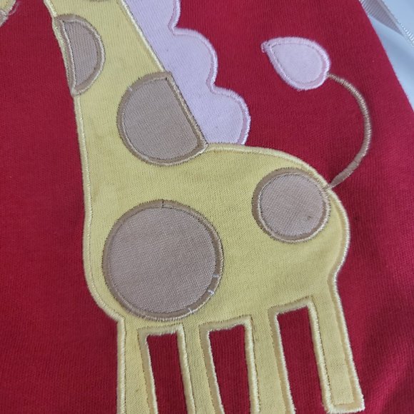 Messages from the Heart Cute in all the Right Spots Giraffe Baby Outfit Clothes - Picture 2 of 4